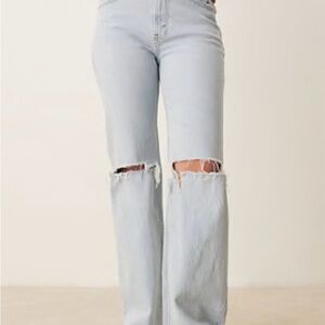 Abercrombie & Fitch Light Blue Flare Jeans